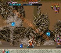 une photo d'Ã©cran de Tiger Road sur Arcade
